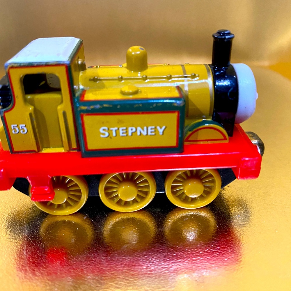 THOMAS AND FRIENDS DIE CAST VTG 2008 STEPNEY #55 & SIR HANDEL #3 & 2002 TREVOR - Picture 7 of 16